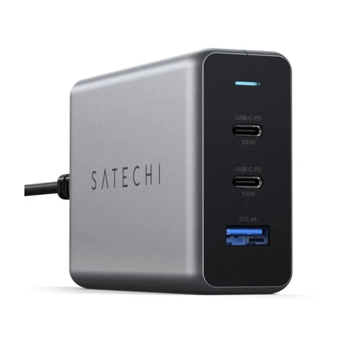 Satechi Gris Chargeur 100W Usb-C Pd Gan