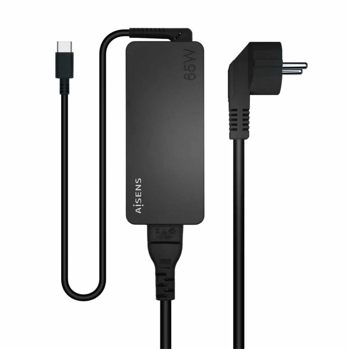 Aisens Noir Chargeur Secteur Usb-C - 65 W