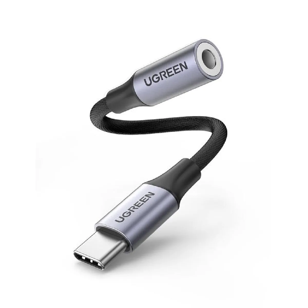 Ugreen Gris Adaptateur Audio Usb-C - 3.5Mm Av161, - Image 2