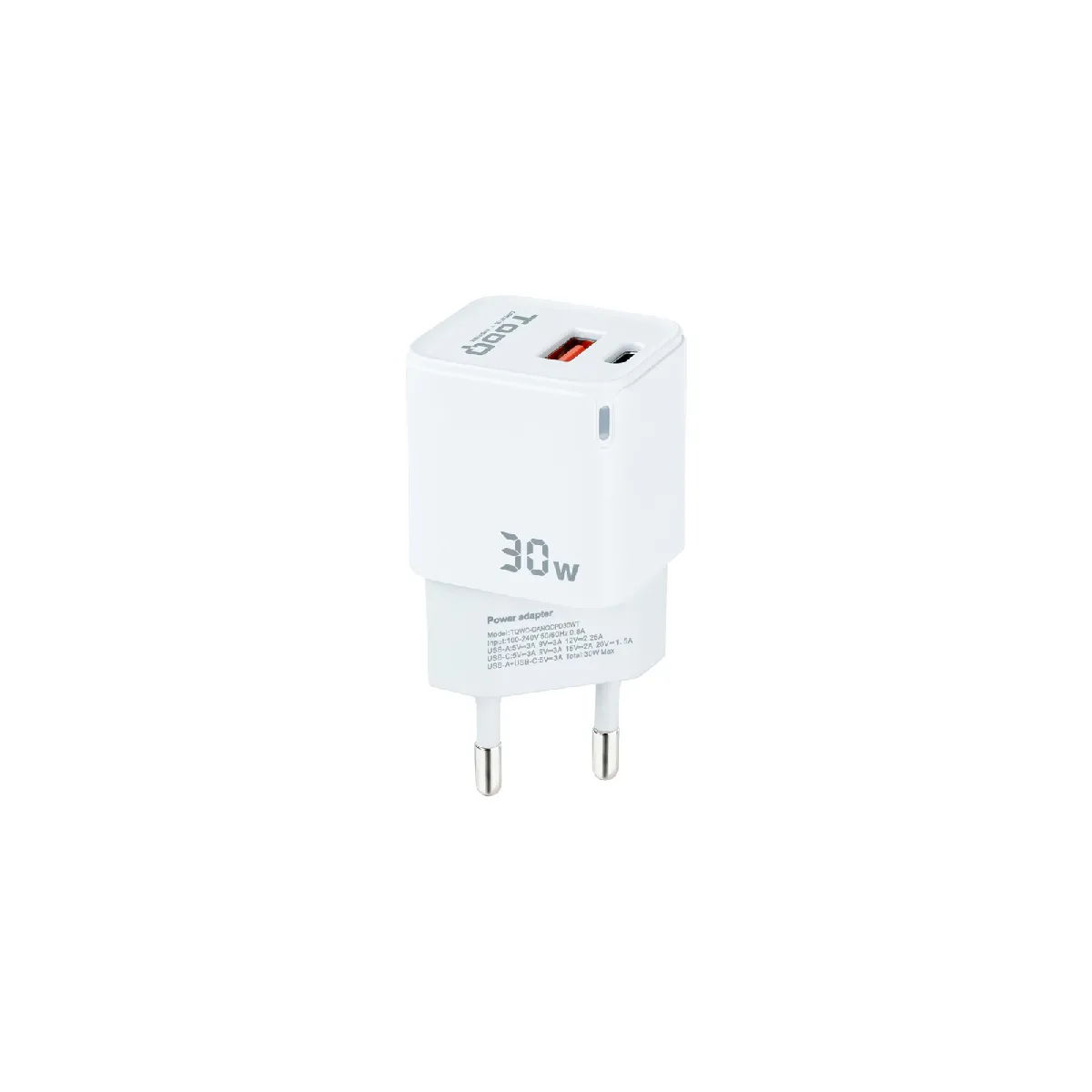 Tooq Chargeur Mural Usb-C - 30 W