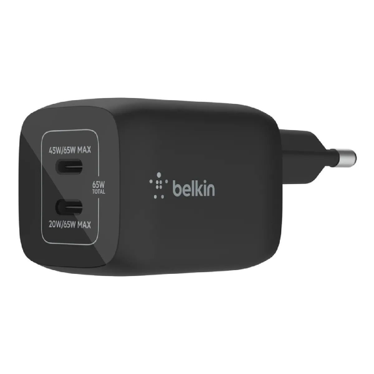 Belkin chargeur secteur double port USB-C 65 W - vue 6