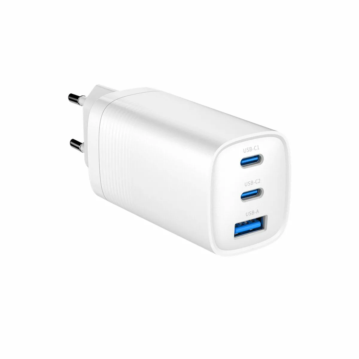 Gembird Blanc Chargeur Secteur Gan - 65 W