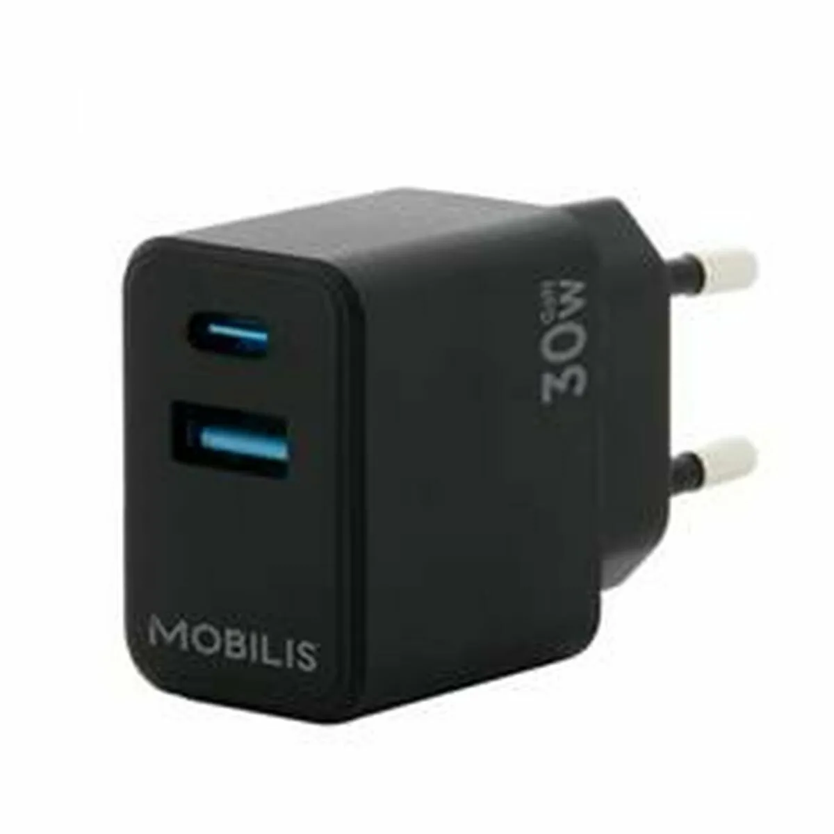 Mobilis Noir Chargeur Mural 30W
