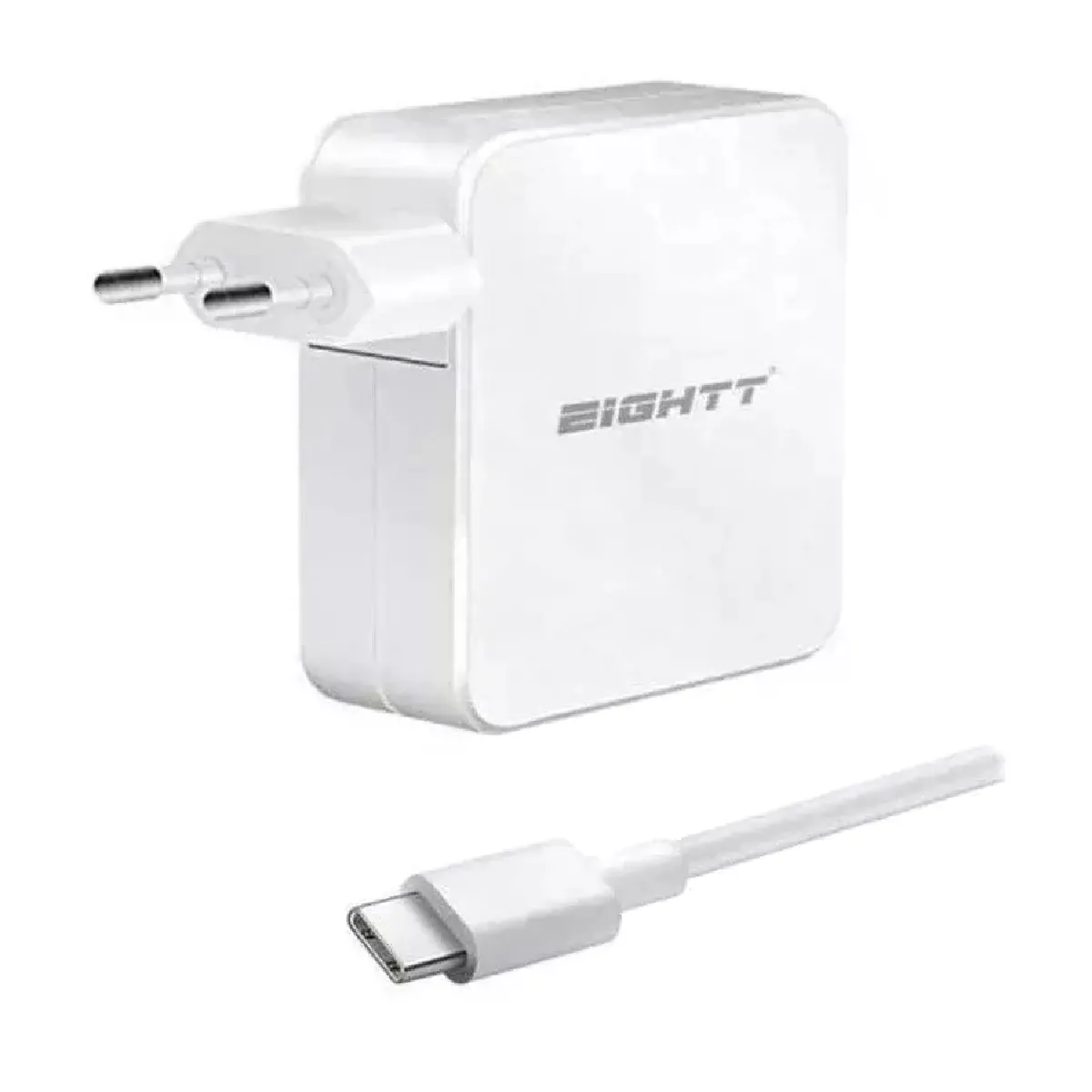 Eightt Blanc Chargeur Pc Portable Usb-C Ec65 - 65 W