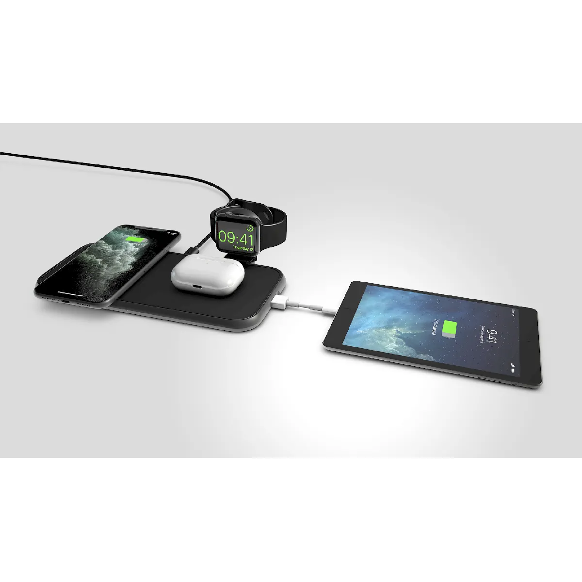 Zens Noir Chargeur Téléphone Usb