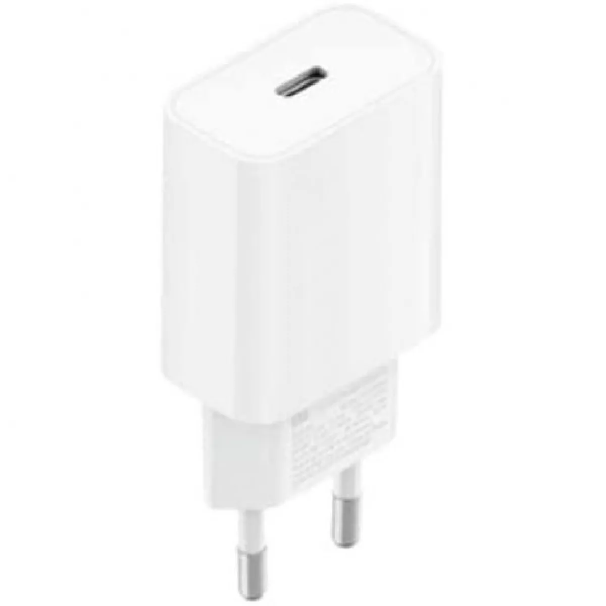 Xiaomi Mi 20W Charger USB-C Blanc - vue 2