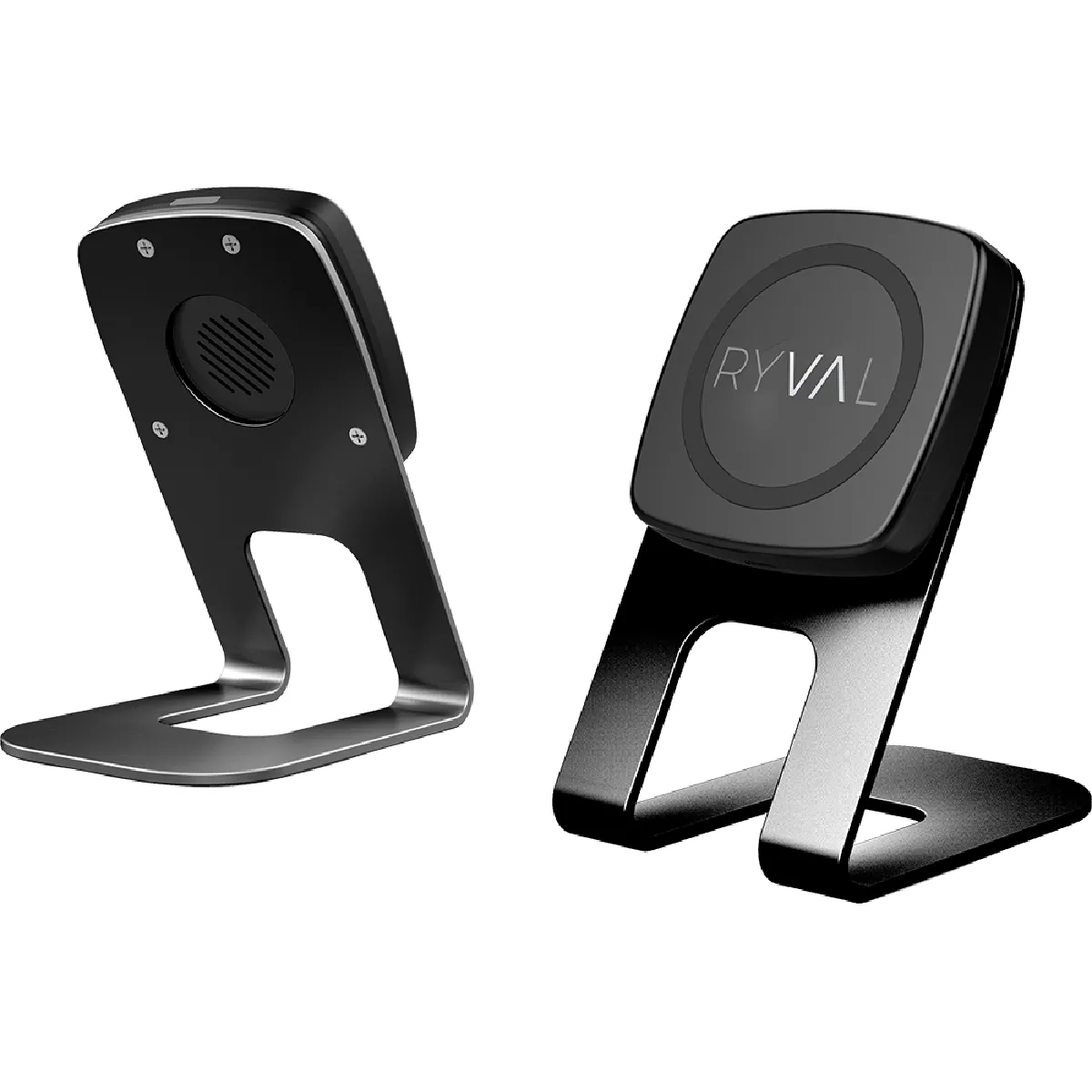 Chargeur Sans Fil Smartphone Induction Qi Support Bureau Magn&eacute;tique - Noir