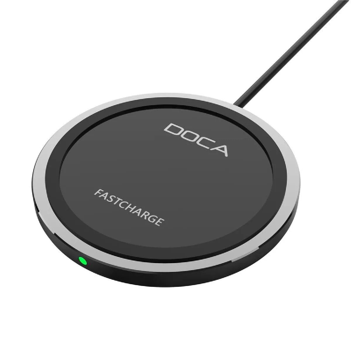 Doca Noir Chargeur Sans Fil Qi