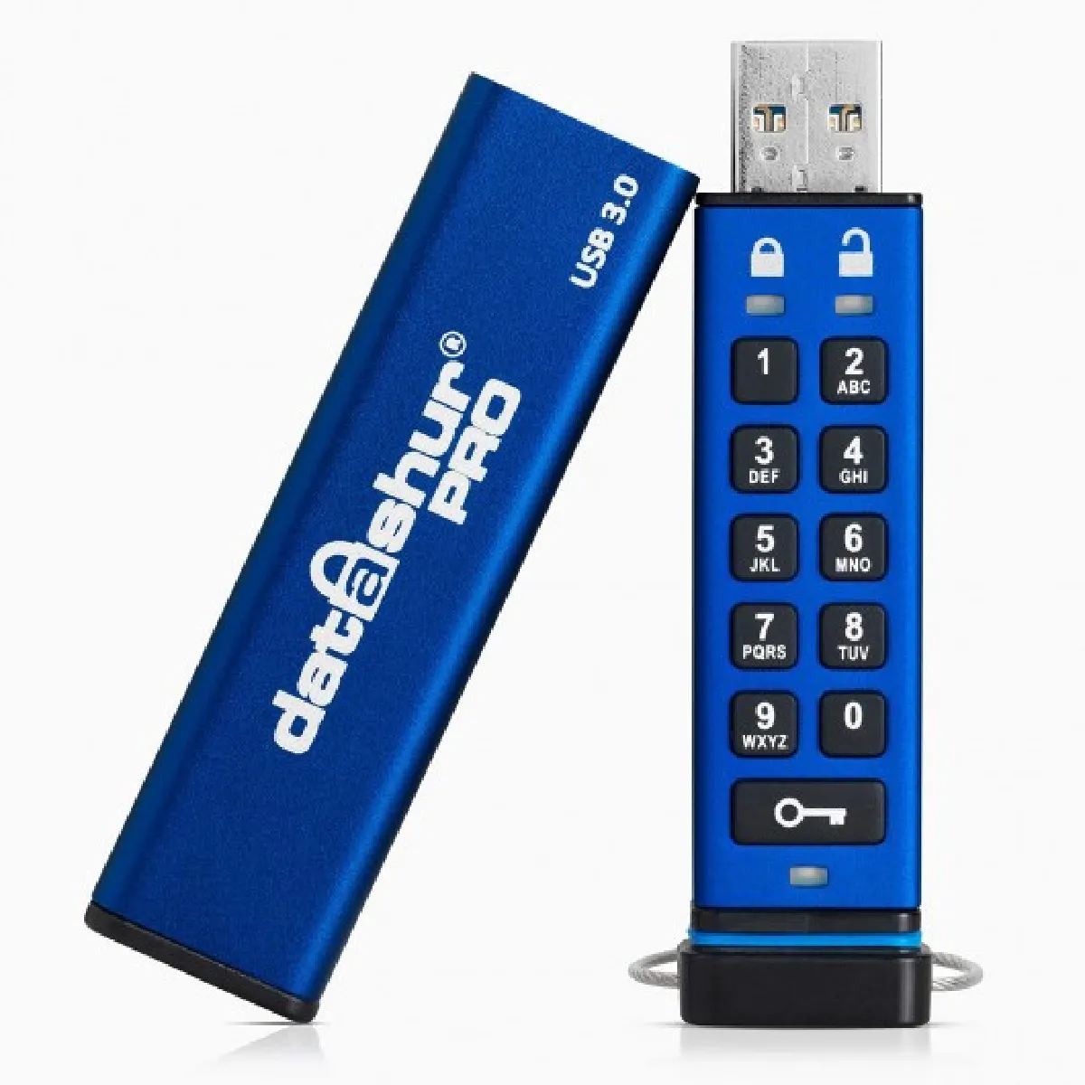 Générique Bleu Istorage Datashur® Pro Clé Usb 8 Gb Is-Fl-Da3-256-8 Usb 3.2 (1È Gén.) (Usb 3.0) - Image 4