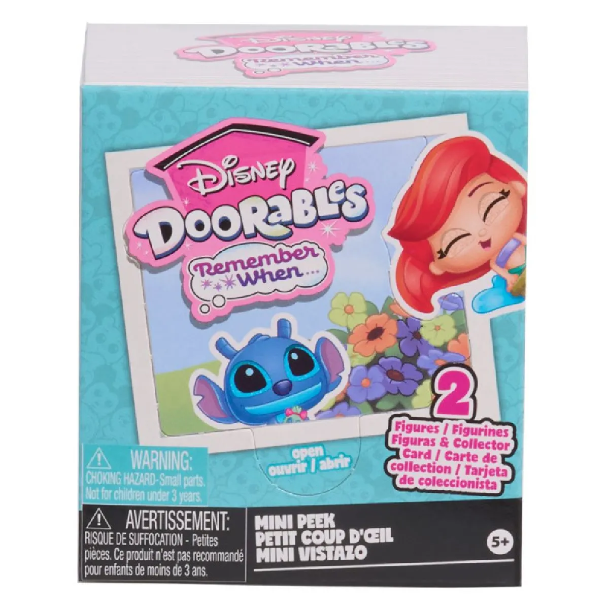Disney Pack 2 Figurines Disney Doorables Mini Peek