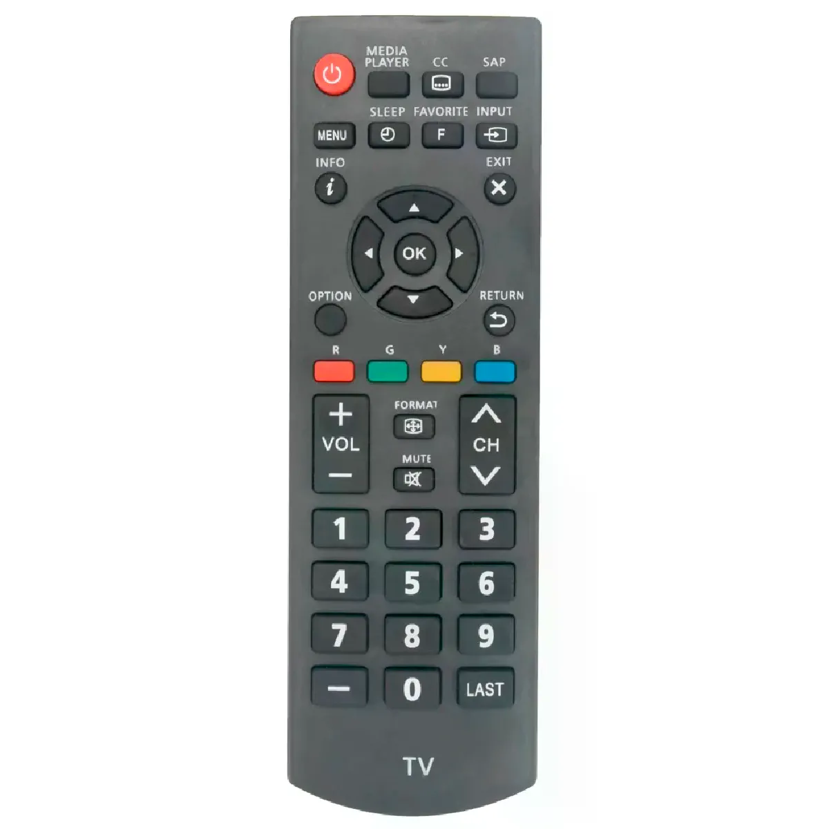 Télécommande TV compatible Panasonic - vue 2