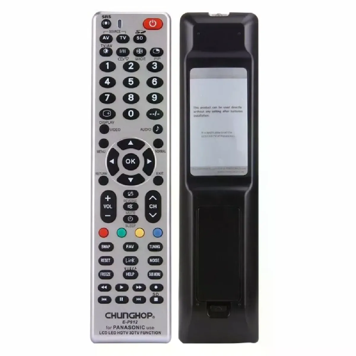 Télécommande TV pour Panasonic - vue 7