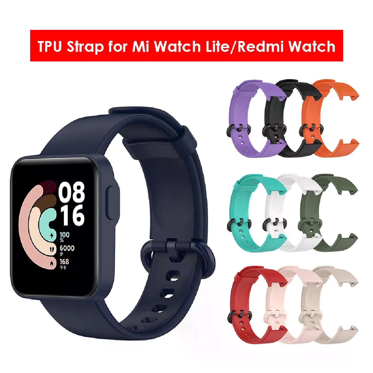 Bracelet sport en TPU pour Mi Watch Lite