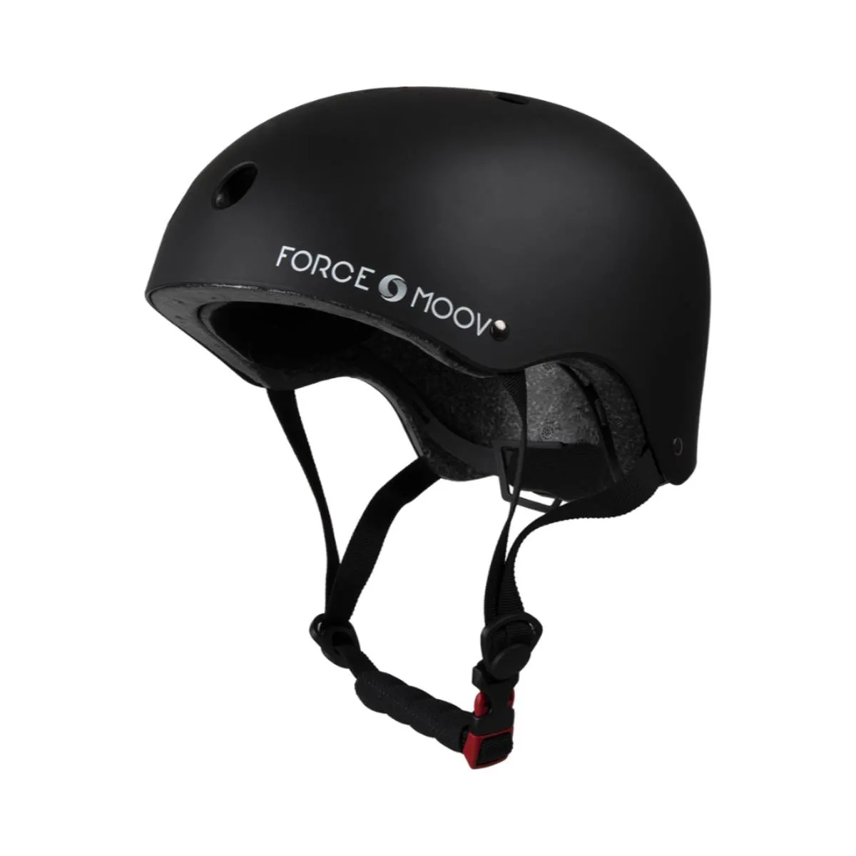 Non Communiqué Noir Casque De Protection Pour Trottinette Électrique Multi-Activités Force Moov - Image 2