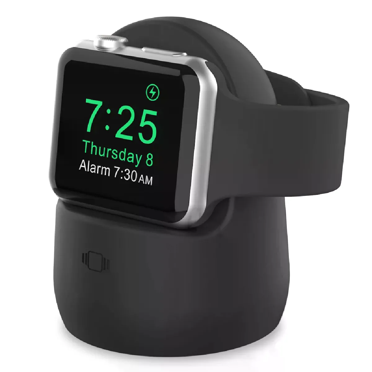 Support de chargeur en silicone pour Apple Watch