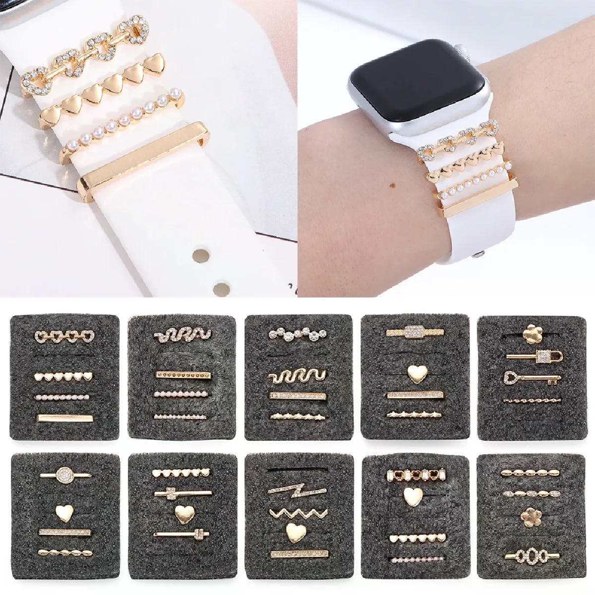 Boucle de Bracelet en métal pour Apple Watch - Accessoire