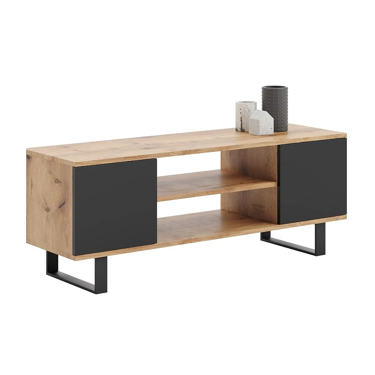 1001jouets Meuble TV moderne - Noir