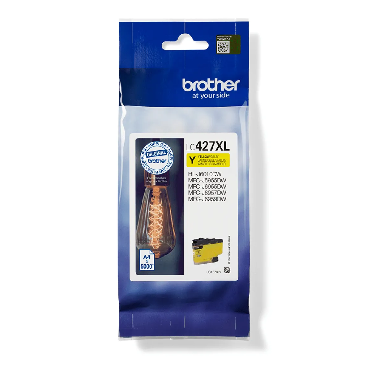 Brother Cartouches d'encre Jaune Pack 5