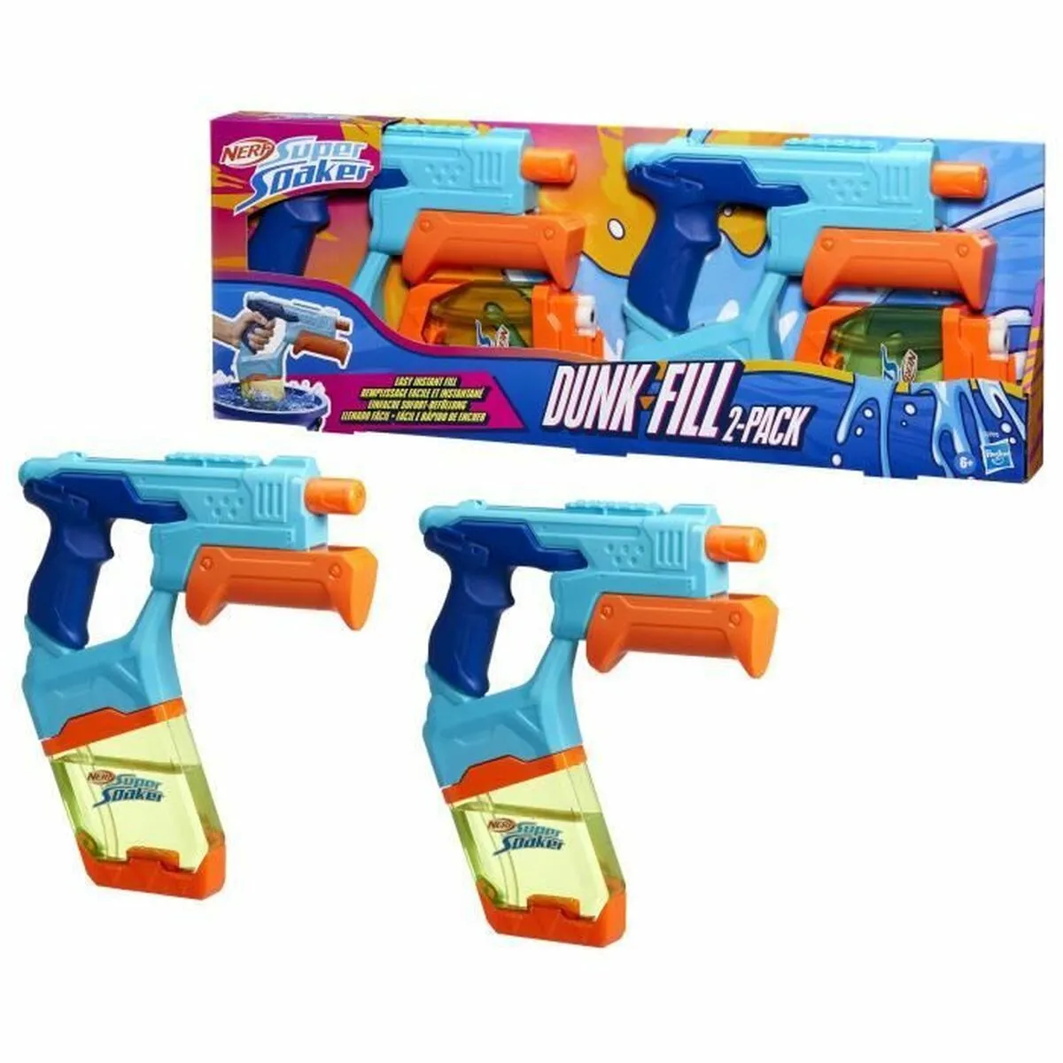 NERF SOA DUNK FILL 2 PK - vue 2