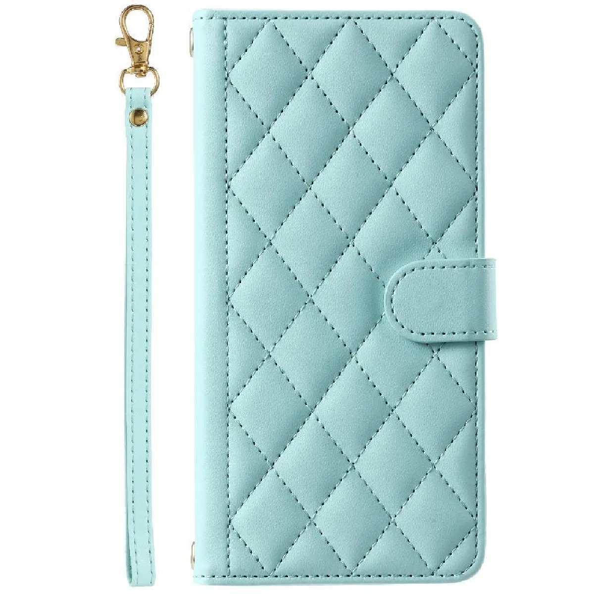 Générique Vert Coque Portefeuille Slim Wallet Design Xiaomi 14T