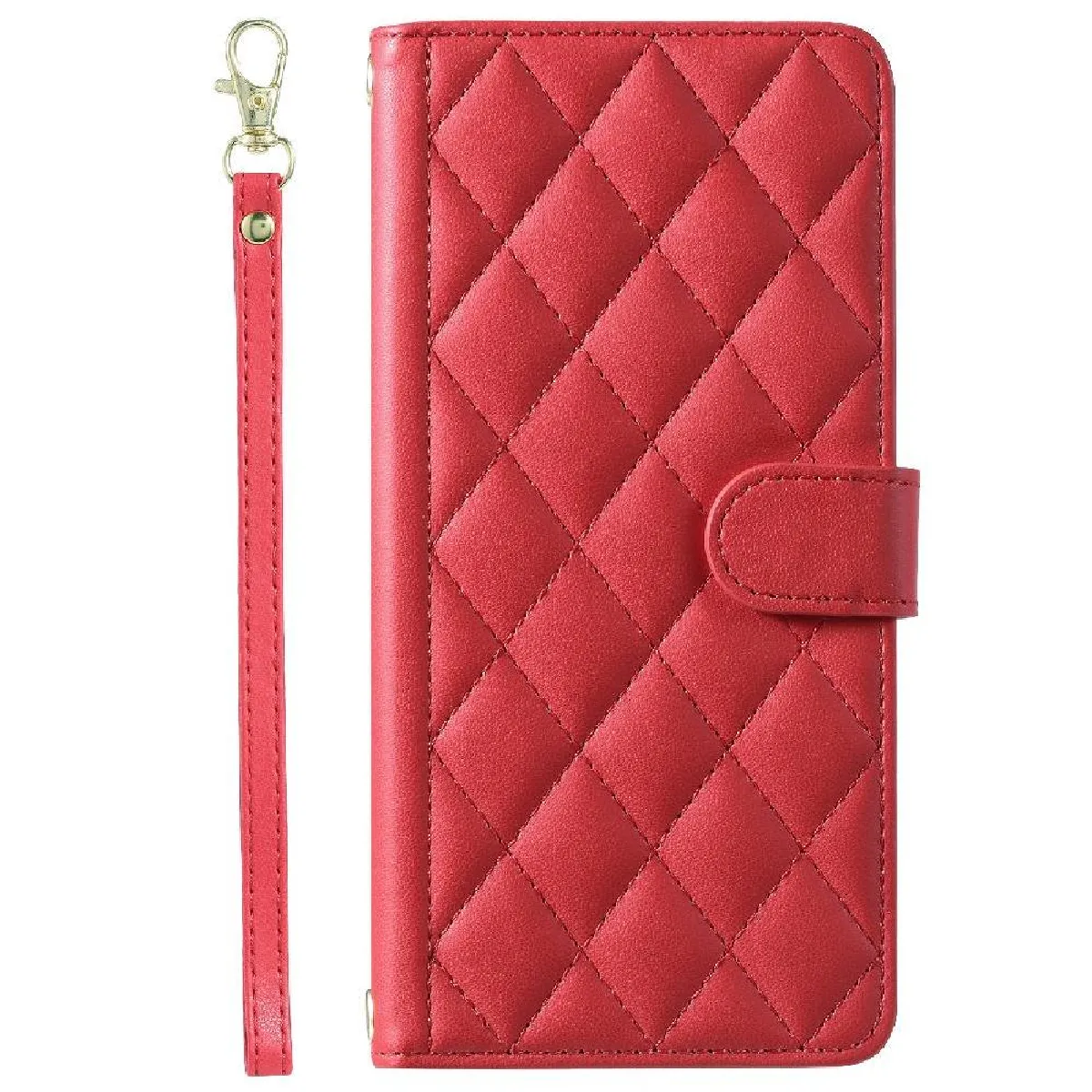 Générique Rouge Étui Portefeuille Motorola Moto G54 5G
