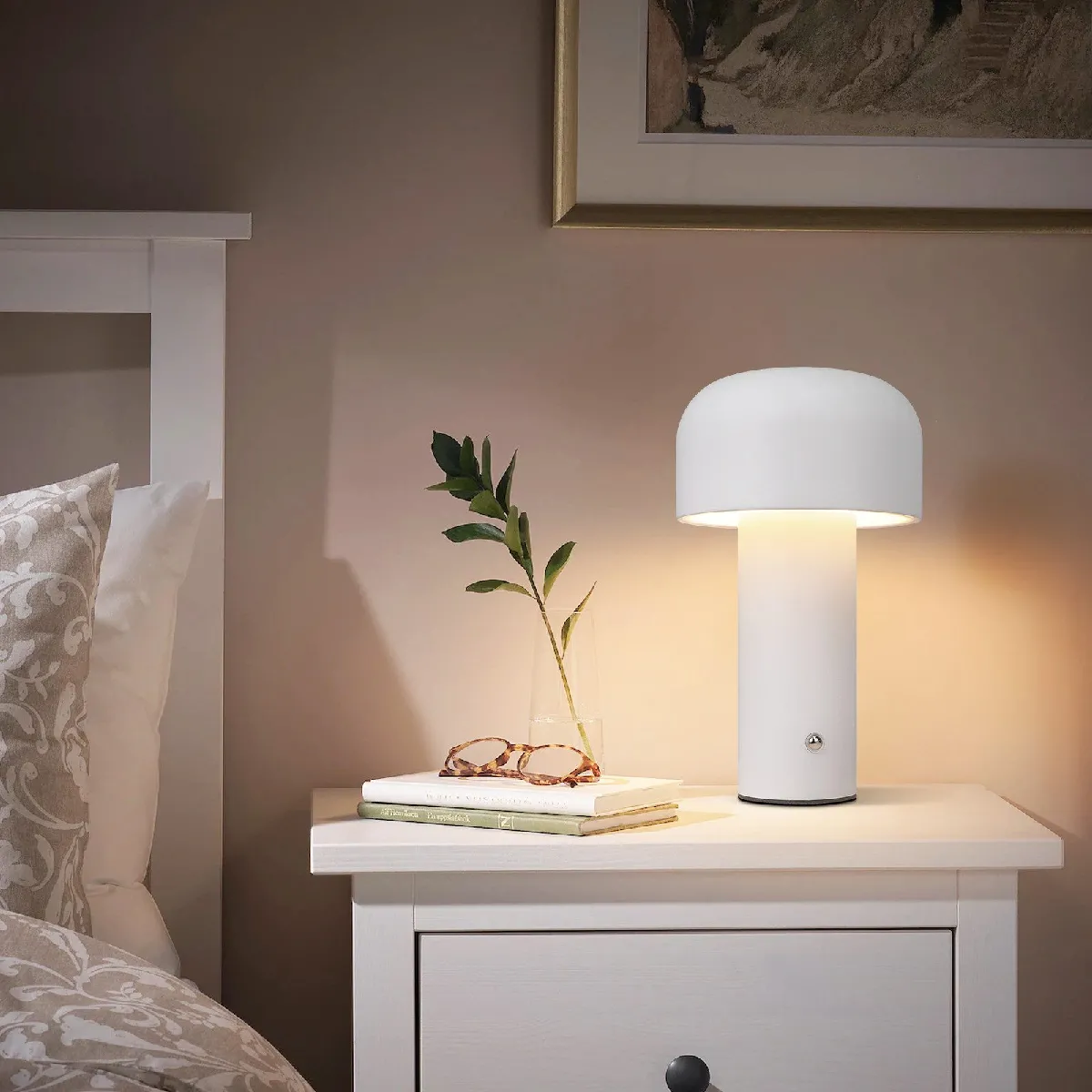 Nettlife Lampe de bureau LED - Blanc