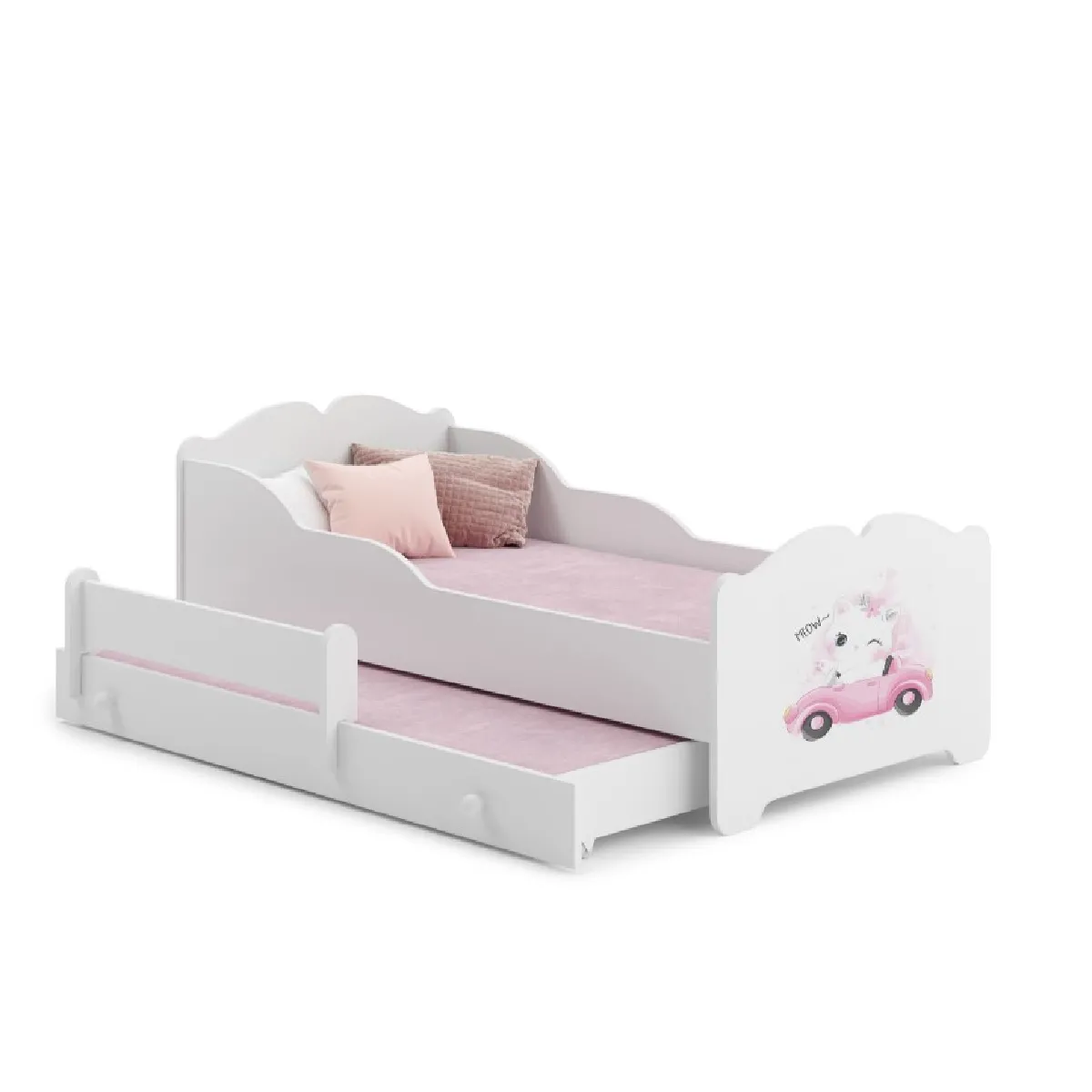 1001jouets Lit enfant ANNI - 160x80 Chat