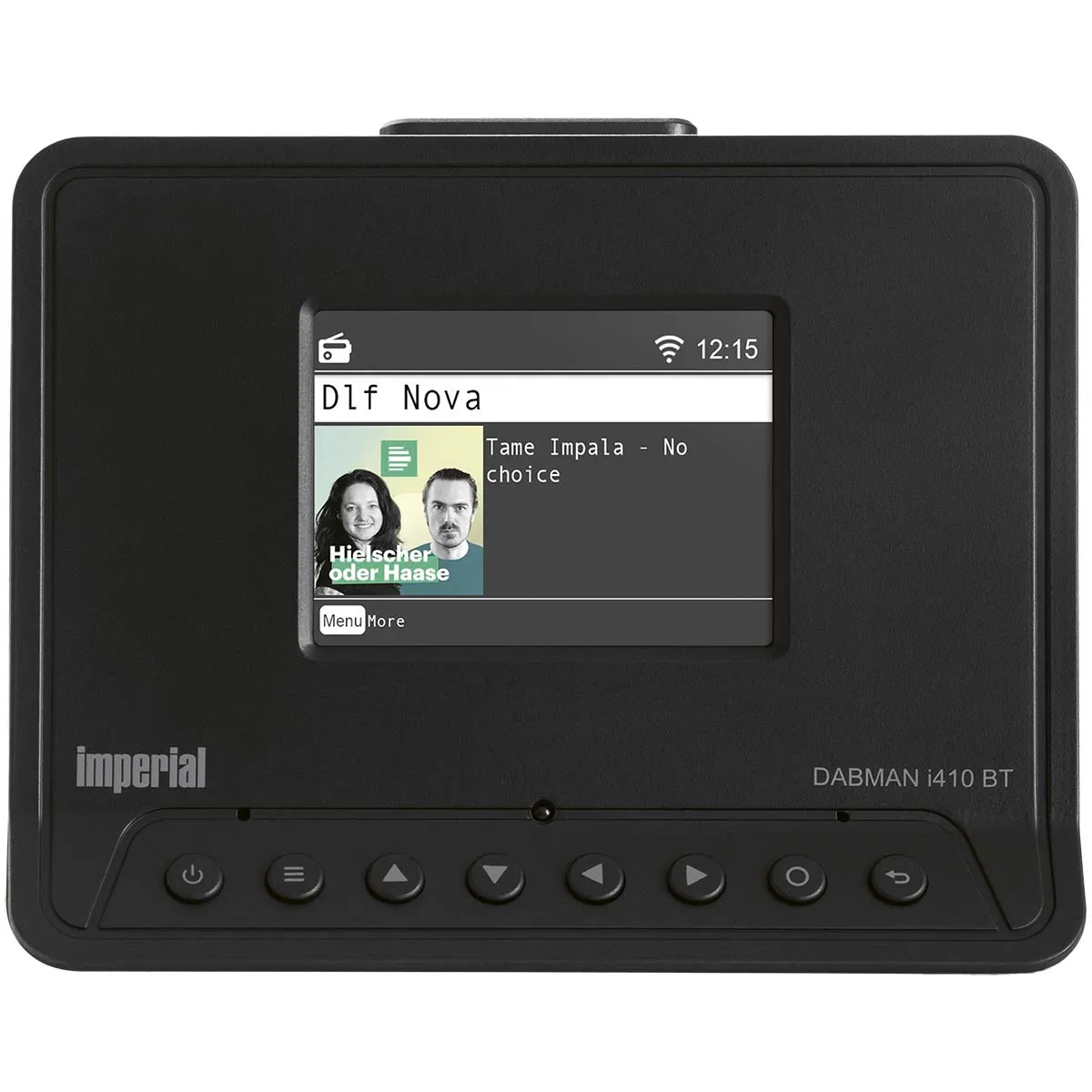 Imperial Noir Radio Hybride Compacte Dab+ / Fm / Internet / Bluetooth Dabman I410 Bt