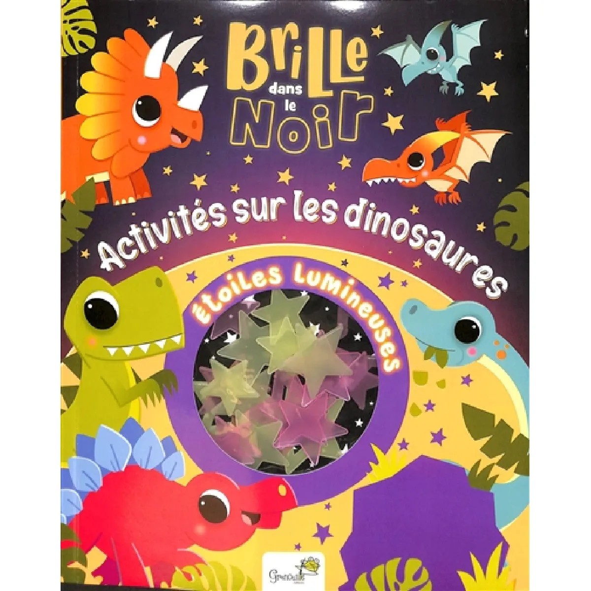 Activités sur les dinosaures : étoiles lumineuses