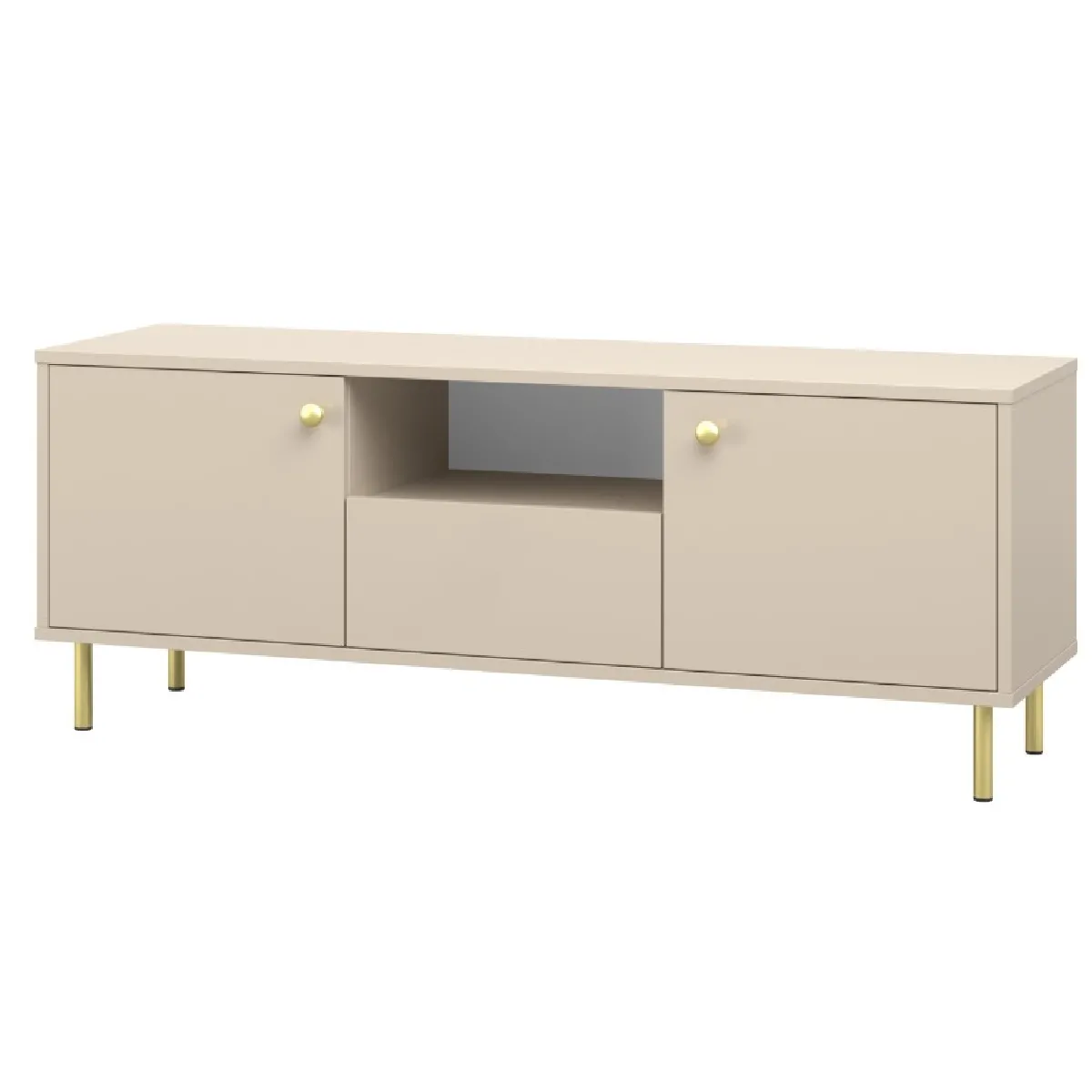 1001jouets Meuble TV bas moderne - Or