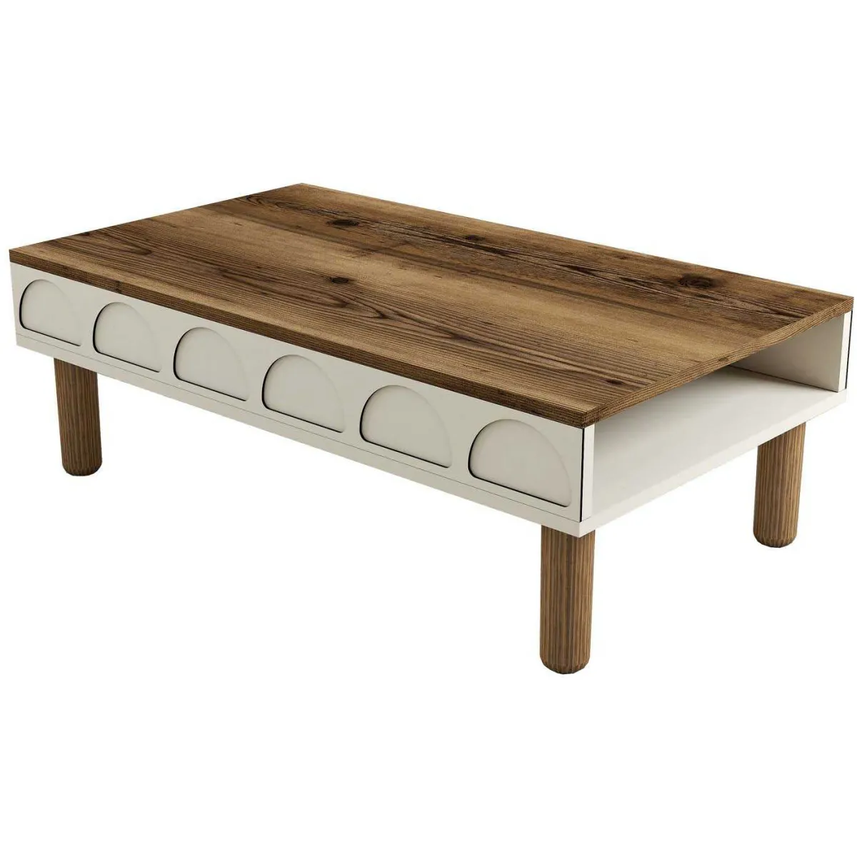 Meilleurs prix pour Hanah Home Table basse Bohem - Beige