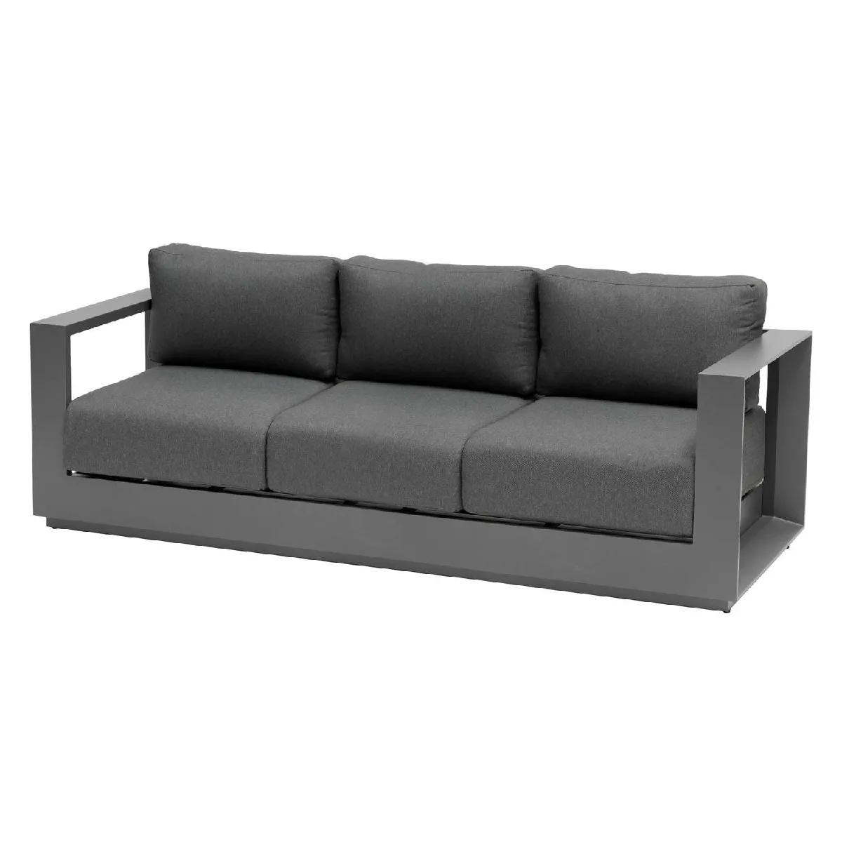 Canapé de jardin en aluminium Allure 3 places