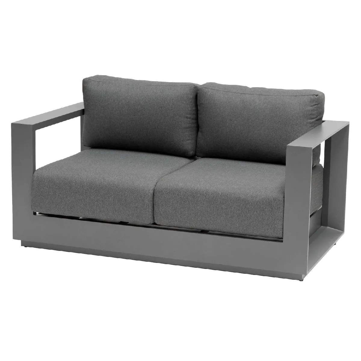 Canapé de jardin en aluminium Allure 2 places