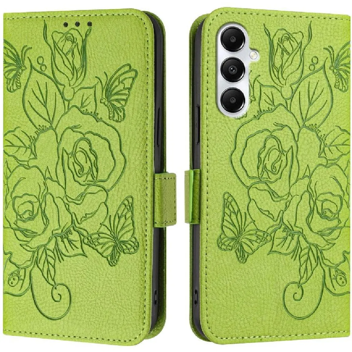 Générique Vert Coque Portefeuille Samsung Galaxy A05s