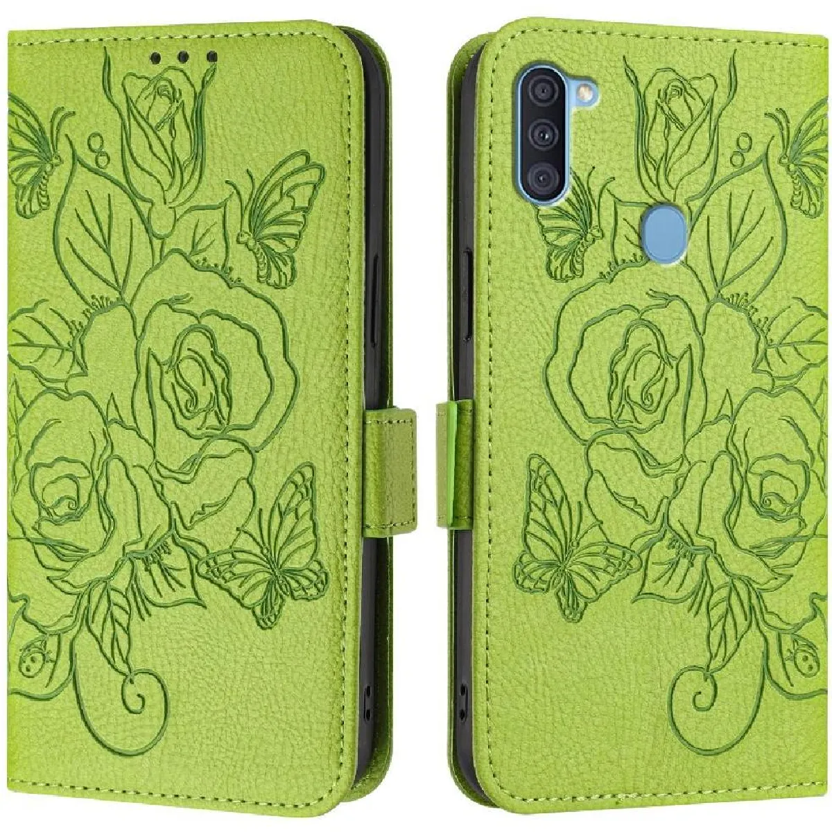 Générique Vert Étui Portefeuille Samsung Galaxy A11