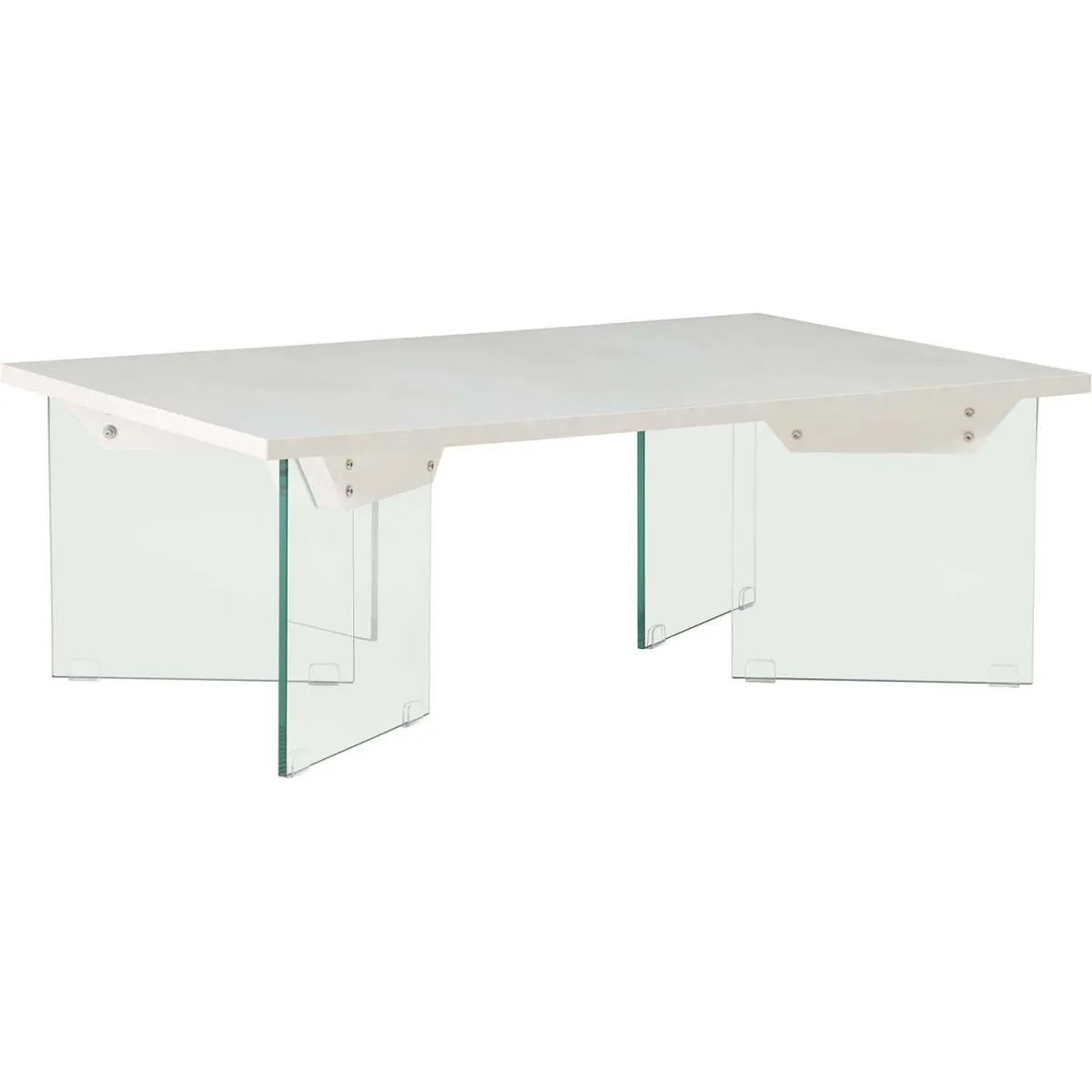 Meilleurs prix pour Venture Home Table Basse Ester 120x80 - Blanc