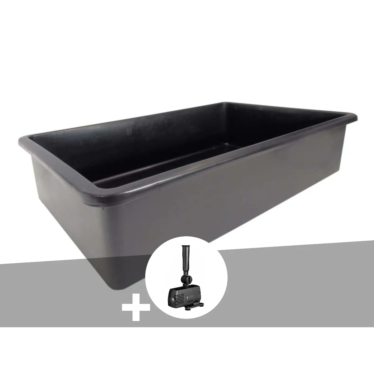 Meilleurs prix pour Bassin préformé Victoria Quadro 475 L avec pompe - Ubbink