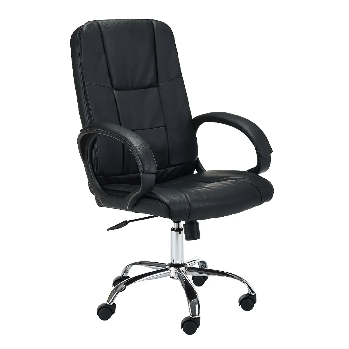Akord Chaise De Bureau Noire 54X54X67