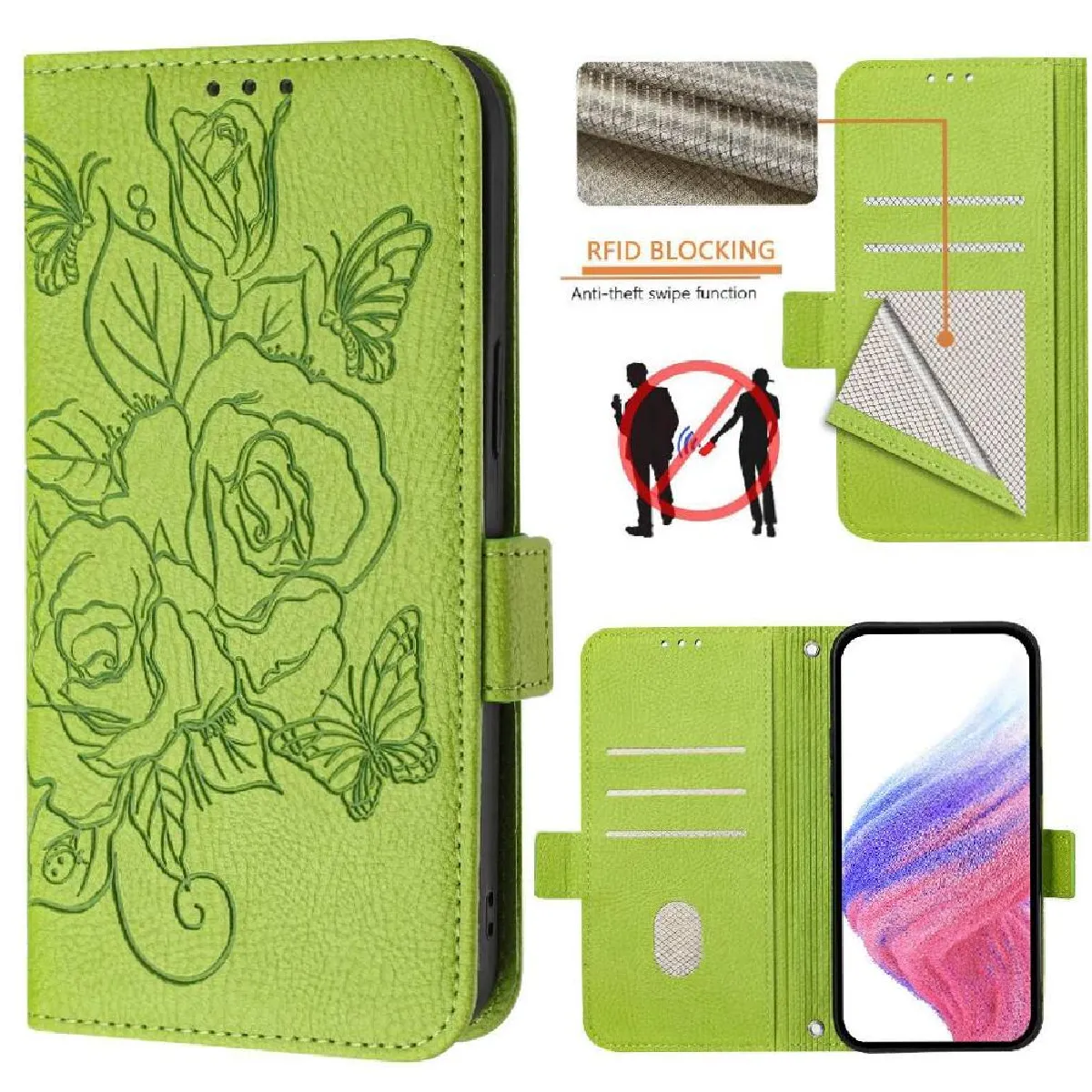 Générique Vert Coque Honor 80 5G