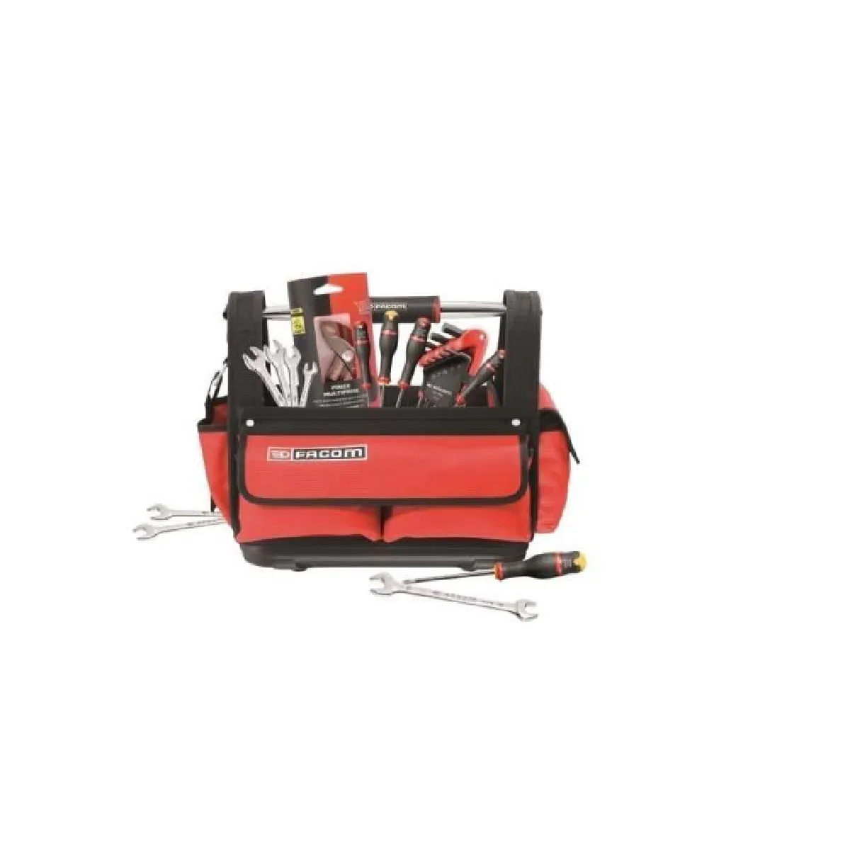 Boite à Outils Textile Probag FACOM BS.T14CM1PB Livré avec 5 Tvis Protwist + 9 Clés mâles + Pince multiprise + 7 Clés à fourche - vue 2