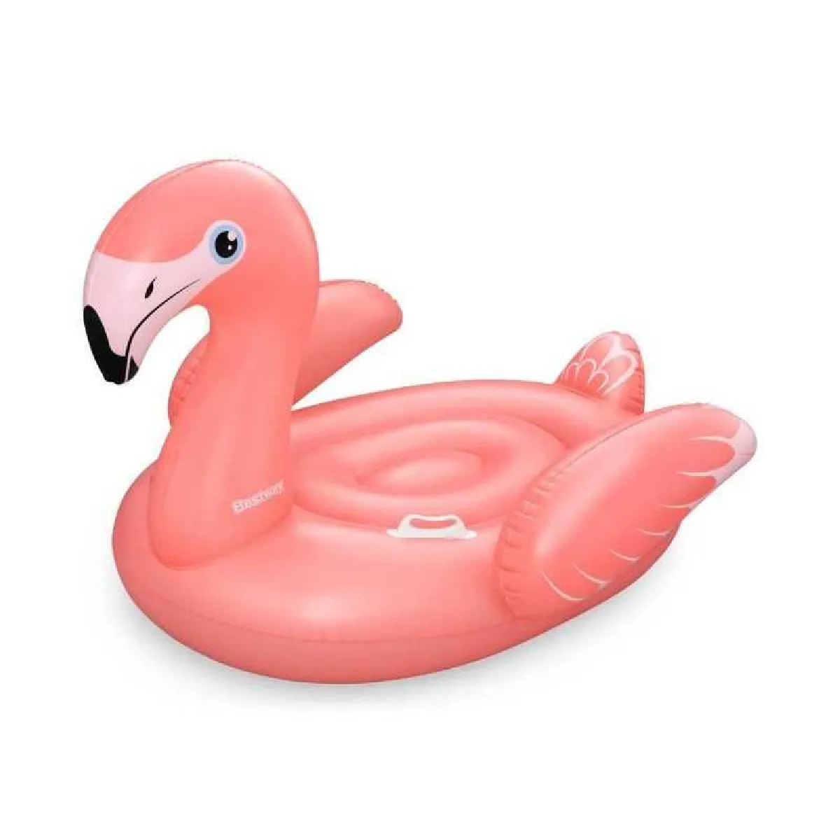 Bestway Bouée A Chevaucher - Flamant Rose - 168 X 120 Cm