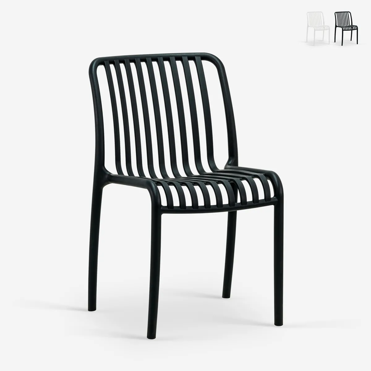 Ahd amazing home design Chaise de jardin - Noir Ahd amazing home design Chaise de jardin - Noir