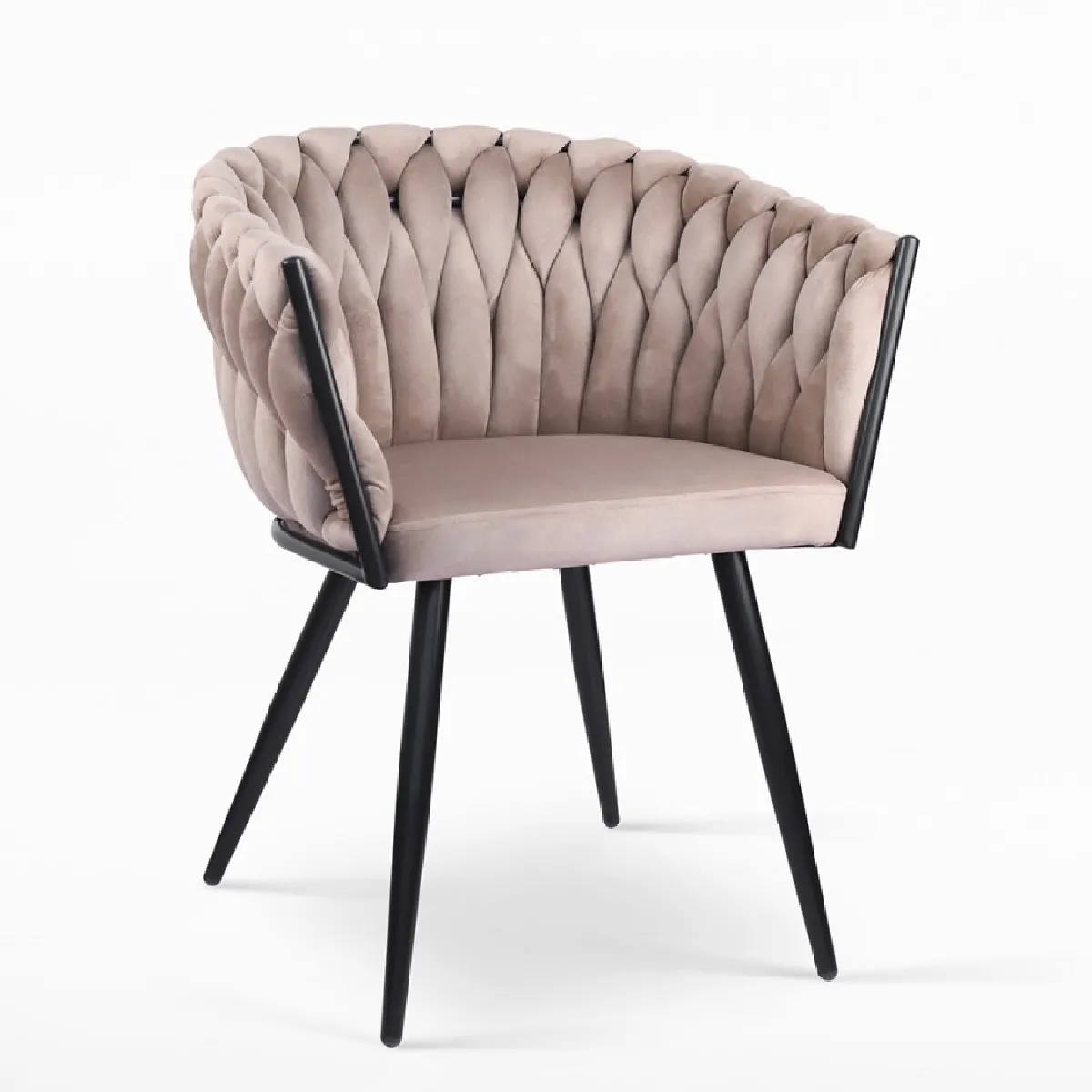 Fauteuil design Chantilly - Marron Fauteuil design Chantilly - Marron