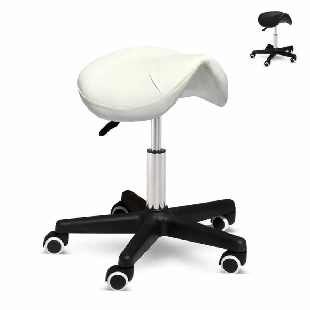 Bodyline - healt and massage Tabouret ergonomique - Blanc