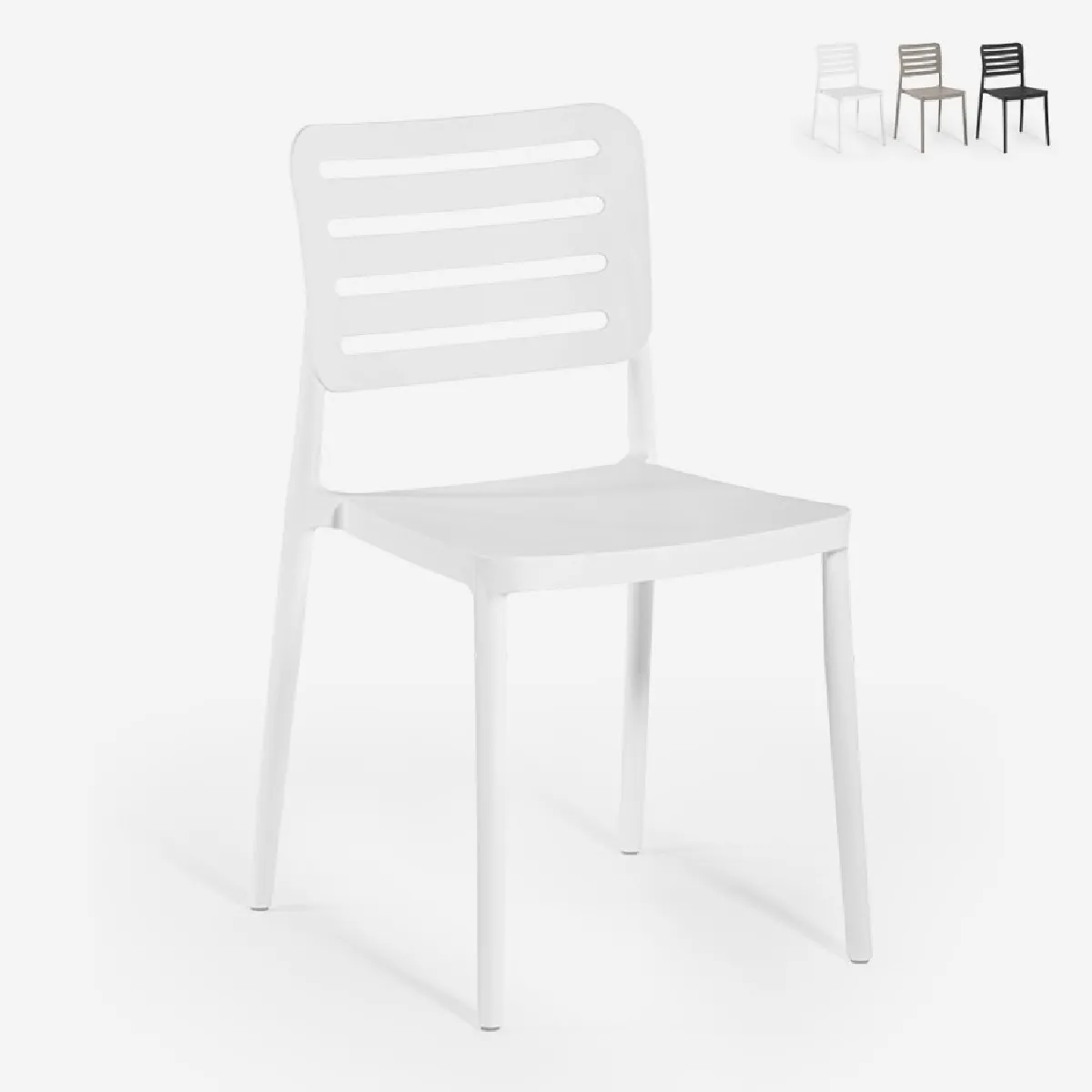 Ahd amazing home design Chaise de jardin Billow - Blanc Ahd amazing home design Chaise de jardin Billow - Blanc