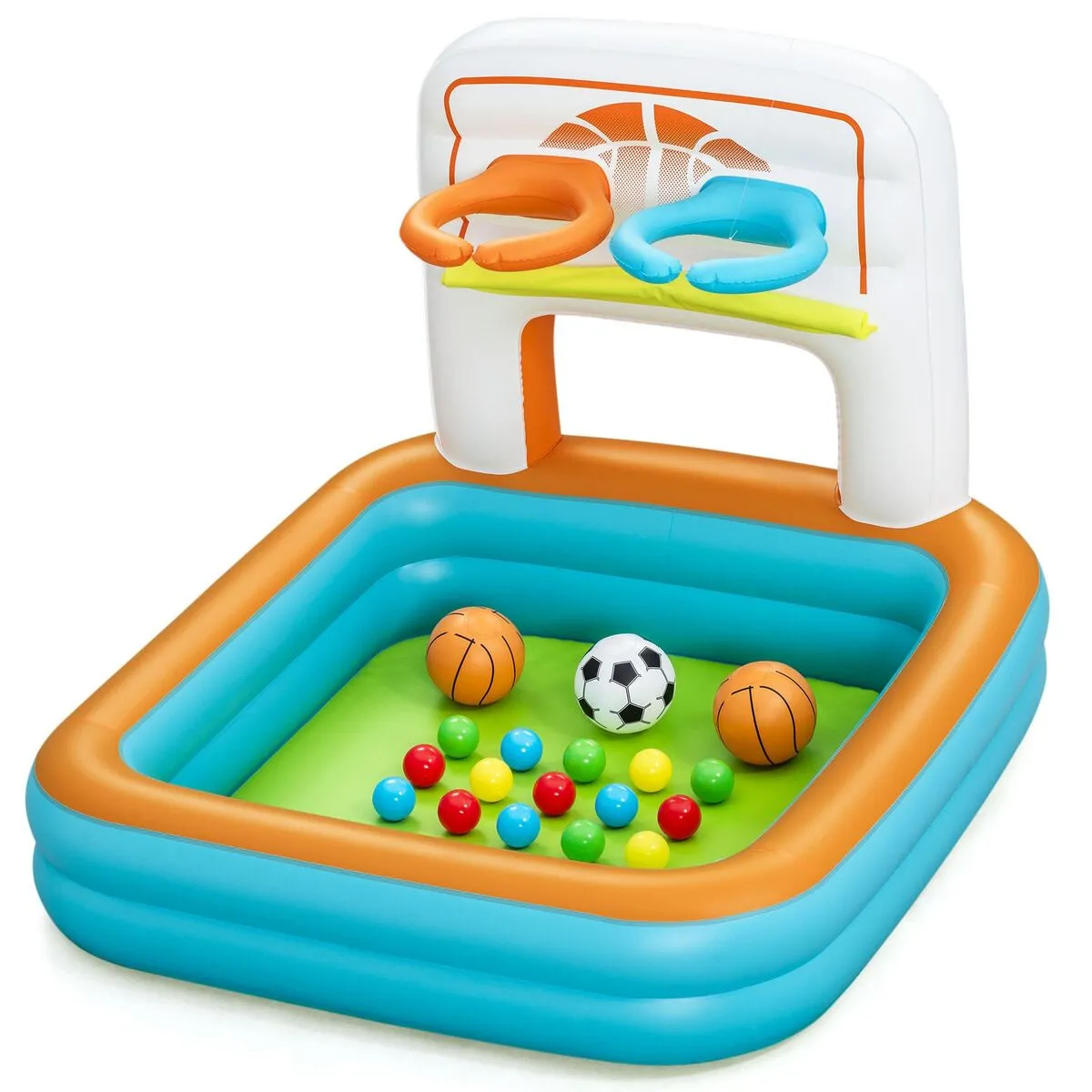 Bestway Piscine Gonflable Panier avec Balles