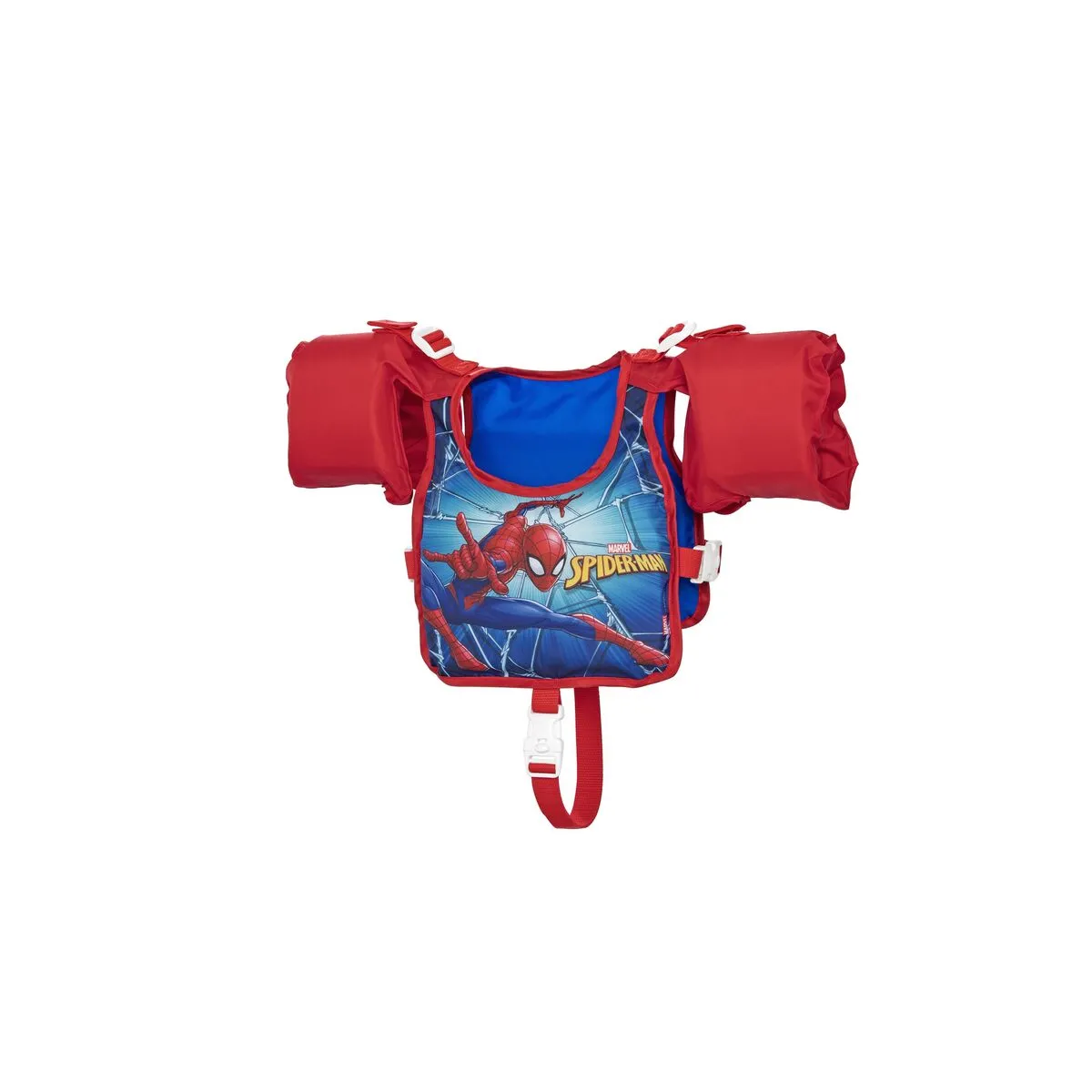 Bestway Gilet de natation - Spiderman - 56 cm - Brassards en mousse - Ajustement réglable