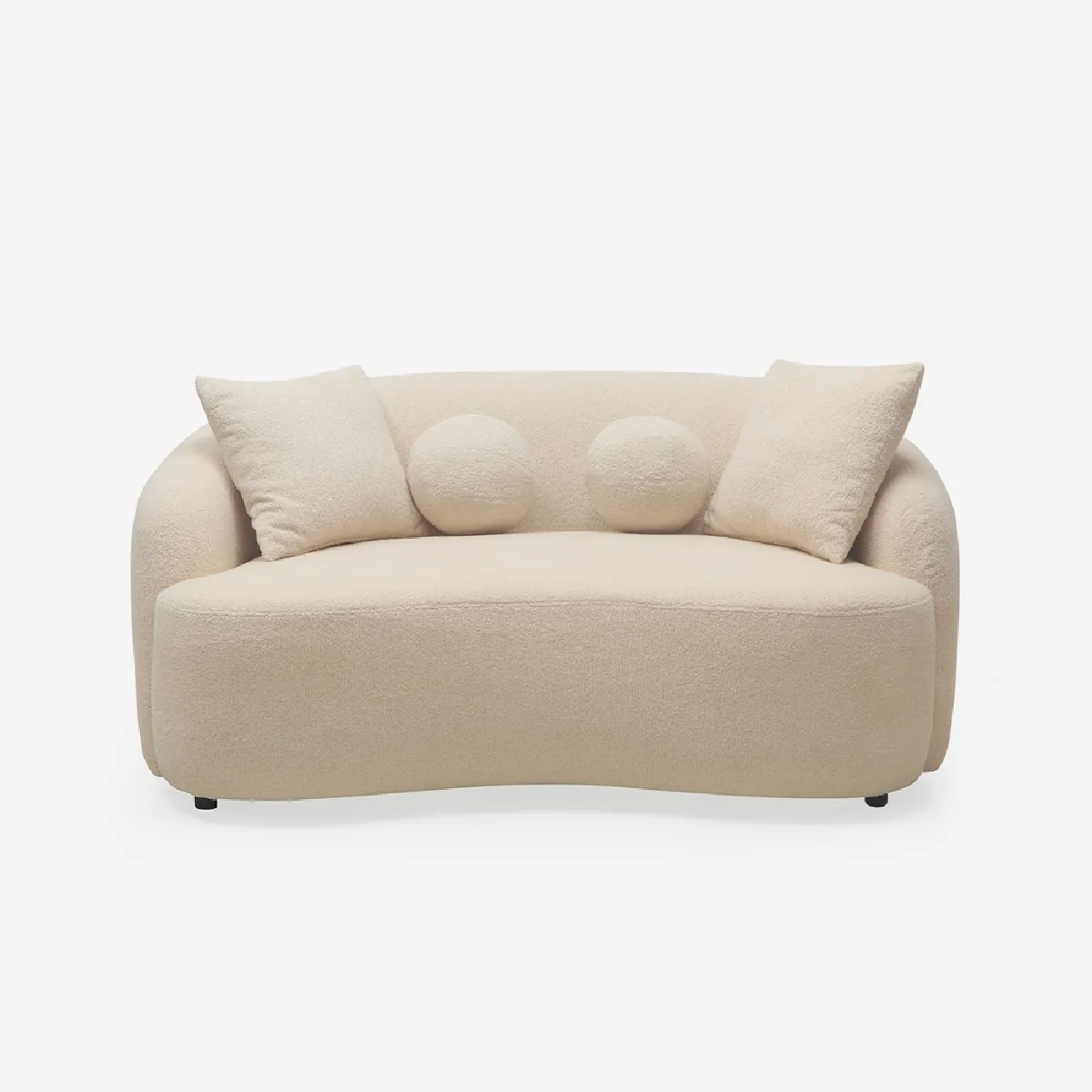 Modus sofà canapé droit 2 places - Beige Modus sofà canapé droit 2 places - Beige