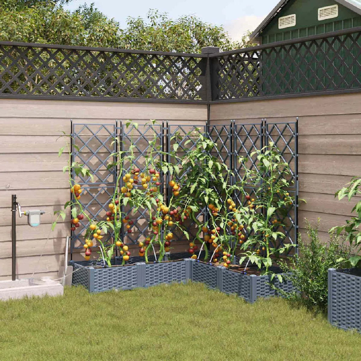 vidaXL Jardinières avec Irrigation - vue 4