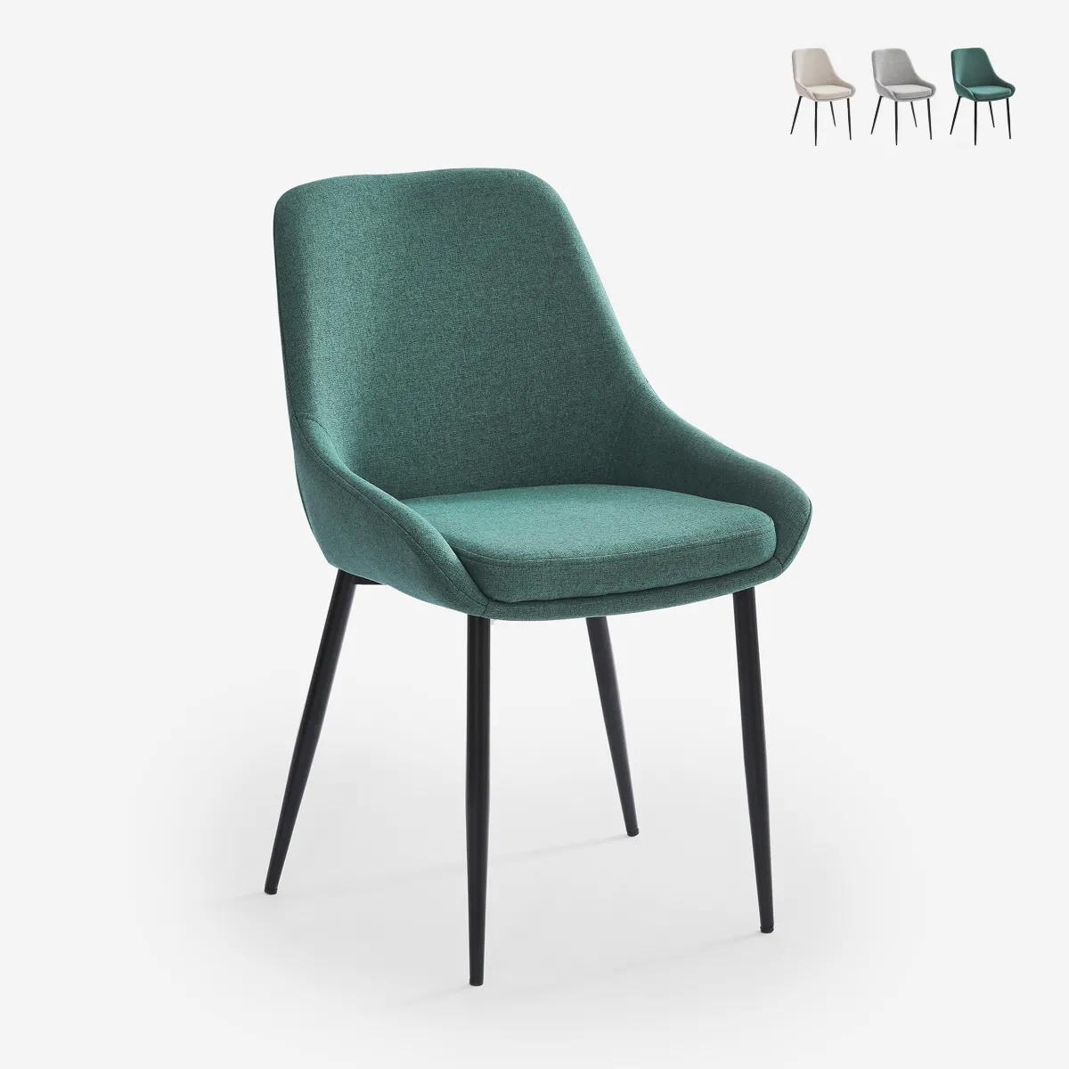 Ahd Amazing Home Design Chaise Piros - Vert foncé Ahd Amazing Home Design Chaise Piros - Vert foncé